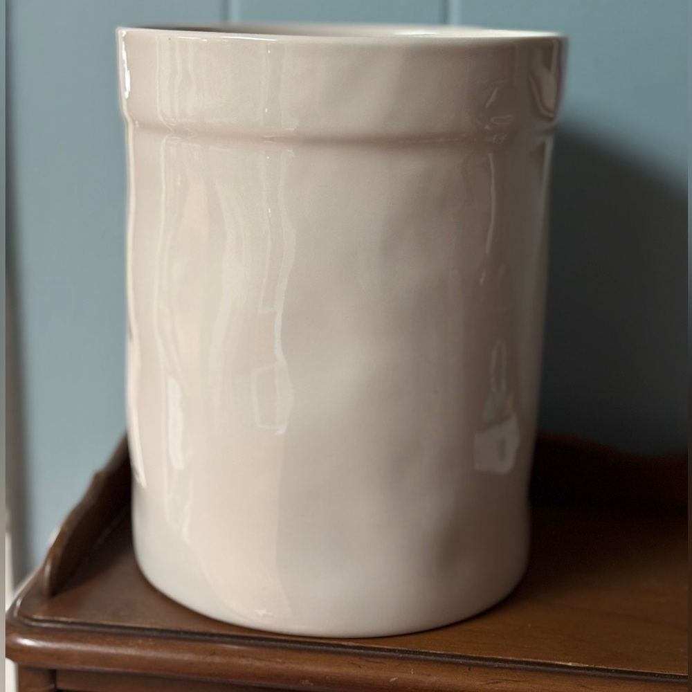 Rae Dunn Collection Utensil Holder/Crock BE GRATEFUL Like New No Chips - Picture 4 of 5